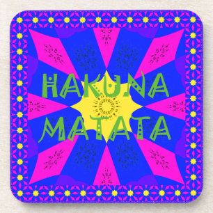 Dessous-de-verre Hakuna Matata Beautiful Amazing Design Colors
