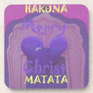 Dessous-de-verre Hakuna Matata Merry Christmas Love Design.jpg