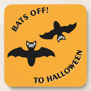 Dessous-de-verre Halloween Bats Orange