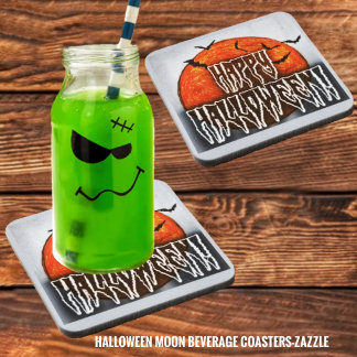 Dessous-de-verre Halloween Moon-PG