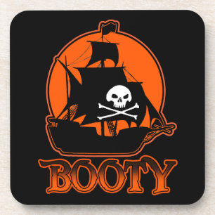 Dessous-de-verre Halloween Pirate Boty