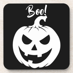 Dessous-de-verre Halloween Visage effrayant Jack-O-Lanterne Personn