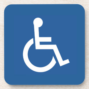 Dessous-de-verre Handicapé