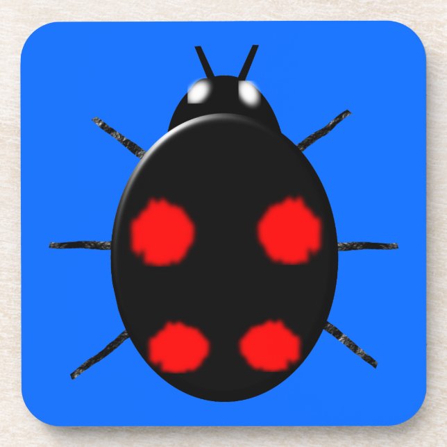 Dessous de verre Harlequin Ladybird Cork (Devant)