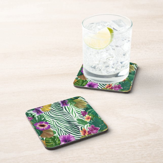 Dessous-de-verre Harmonie de la jungle (Côté Droit)