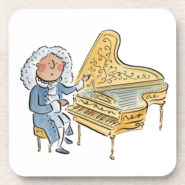 Dessous-de-verre Harpsichord (Devant)