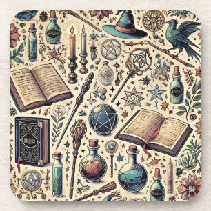 Dessous-de-verre Harry Potter a inspiré des capuchons magiques.