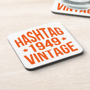 Dessous-de-verre Hashtag Vintage 1949