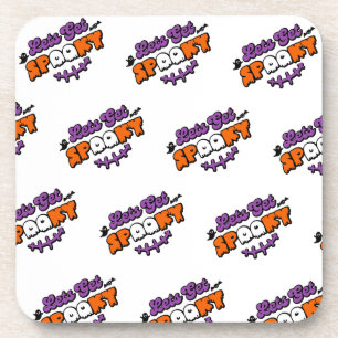 Dessous-de-verre Hauntings d'Halloween Enchantés Soyons Éffrayants