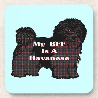 DESSOUS-DE-VERRE HAVANESE BFF
