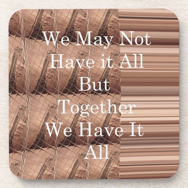 Dessous-de-verre Have it toutes les girafes Safari Hakuna Matata wo (Devant)