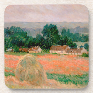 Dessous-de-verre Haystack à Giverny - Claude Monet - 1886