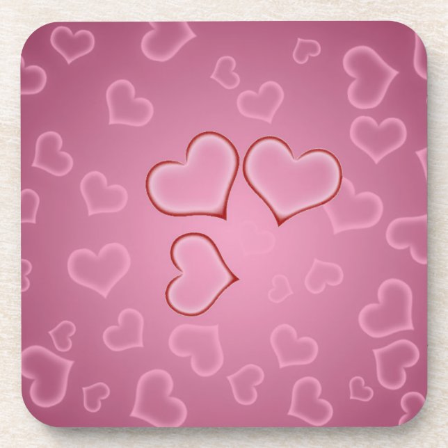 Dessous de verre Hearts Cork (Devant)