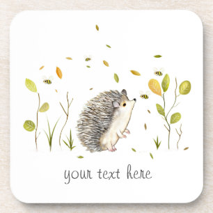 dessous de verre Hedgehog personnalisés
