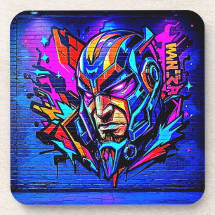 Dessous-de-verre Hero Graffiti Burn