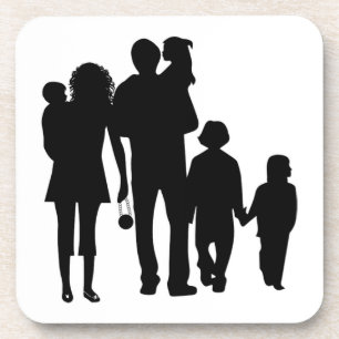 DESSOUS-DE-VERRE HEUREUSE FAMILLE