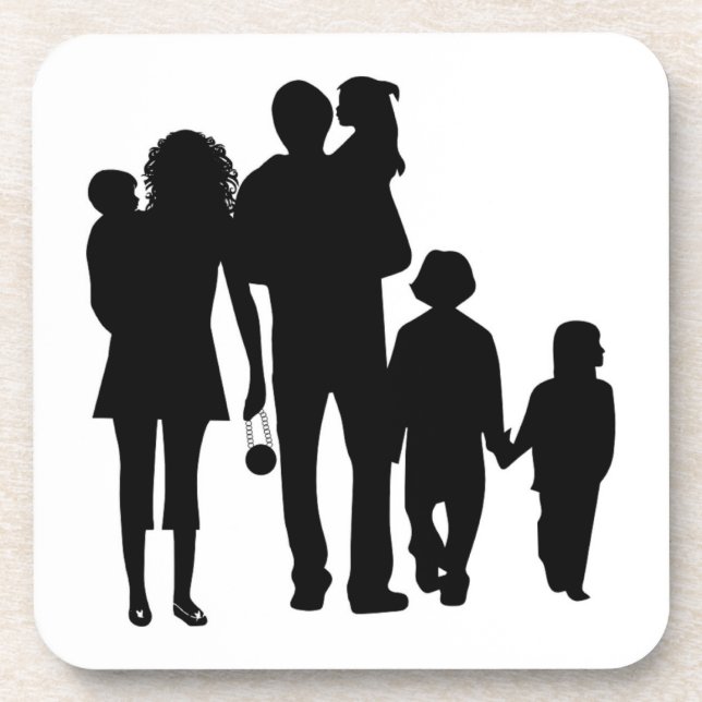 DESSOUS-DE-VERRE HEUREUSE FAMILLE (Devant)