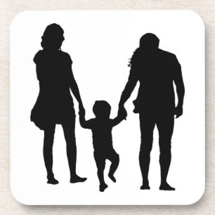 DESSOUS-DE-VERRE HEUREUSE FAMILLE