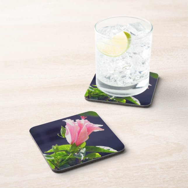 Dessous-de-verre Hibiscus sous un soleil éclatant (Côté Droit)