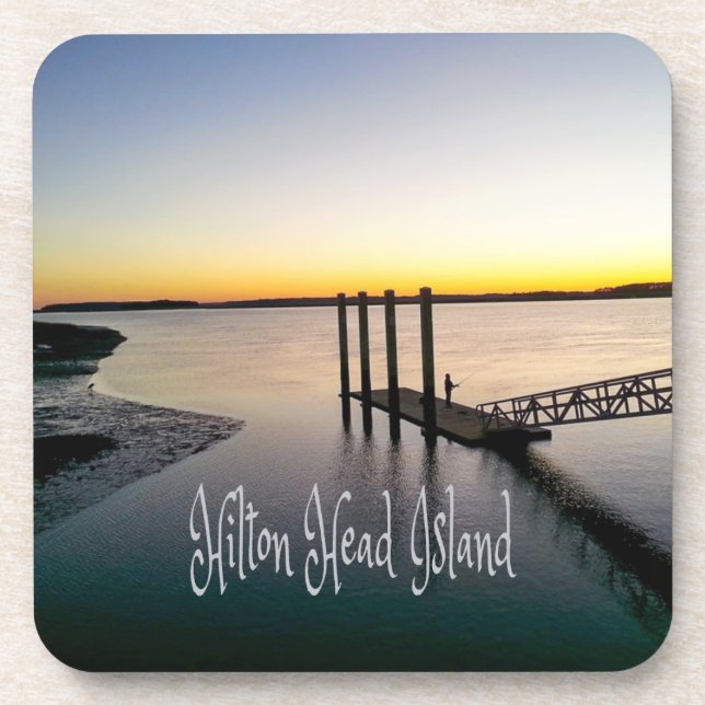 Dessous-de-verre Hilton Head Island Caroline du Sud (Devant)