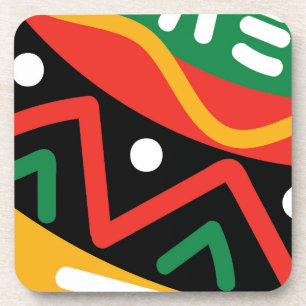 Dessous-de-verre Histoire noire Mois Géographie Jeu d'oreiller