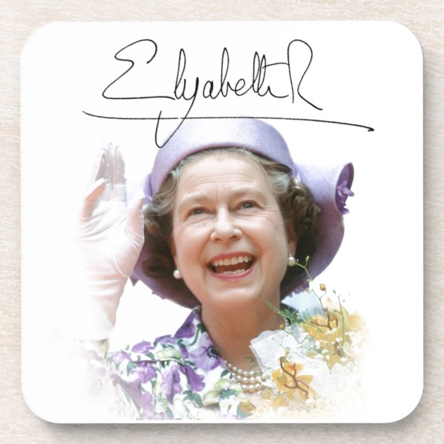 Dessous-de-verre HM Queen Elizabeth II (Devant)