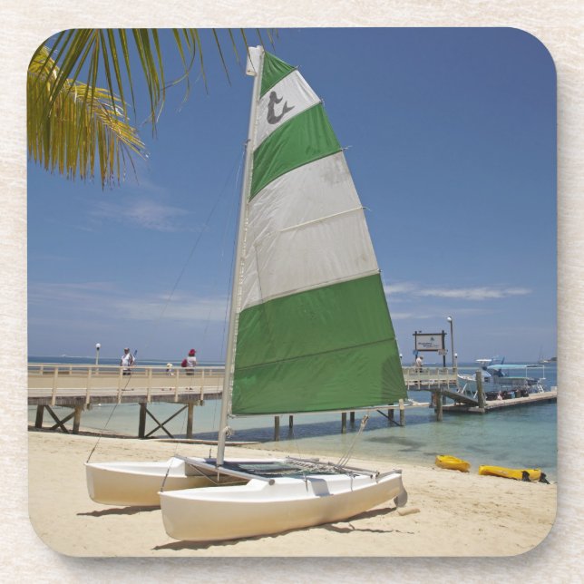 Dessous-de-verre Hobie Cat, Plantation Island (Devant)