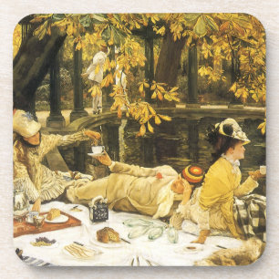 Dessous-de-verre Holyday, le pique-nique par James Tissot, Art vict