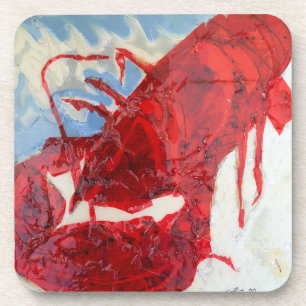 Dessous-de-verre Homard brillant du Maine