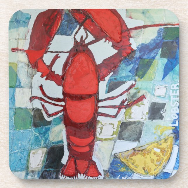 Dessous-de-verre Homard du Maine (Devant)