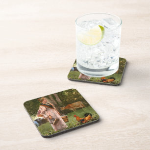 Dessous-de-verre Homère vintage Winslow The Milk Maid