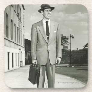Dessous-de-verre Homme dans le costume