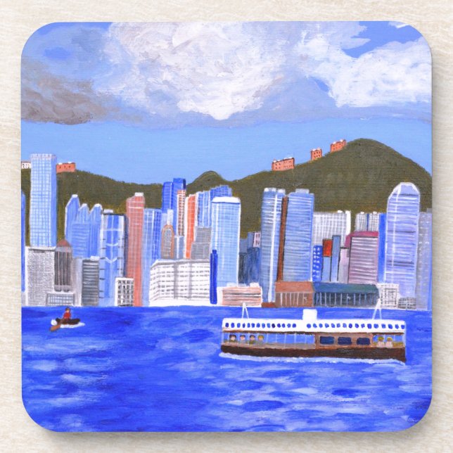 Dessous-de-verre Hong Kong (Devant)