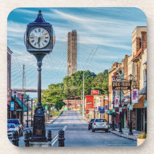 Dessous-de-verre Horloge Dans Le Centre-Ville De Cape Girardeau