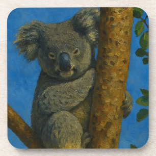 Dessous-de-verre Hugger d'arbre - Koala dans la canopée