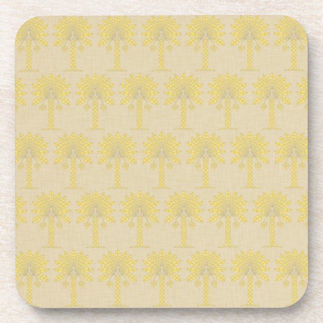 Dessous-de-verre Humeurs d'épices de moutarde Palm (Devant)