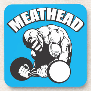 Dessous-de-verre humour "Body building" - MEATHEAD
