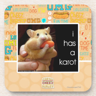 Dessous-de-verre I a un karot
