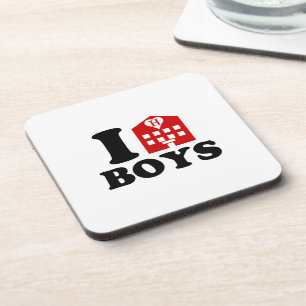 Dessous-de-verre I Love Hotel Boys