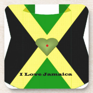 Dessous-de-verre I Love Jamaica Have a Nice Day and a Better Night