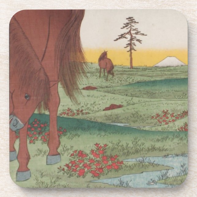 Dessous de verre Ichiryusai Hiroshige (Devant)