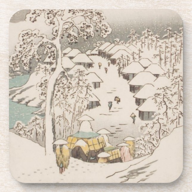 Dessous de verre Ichiryusai Hiroshige (Devant)