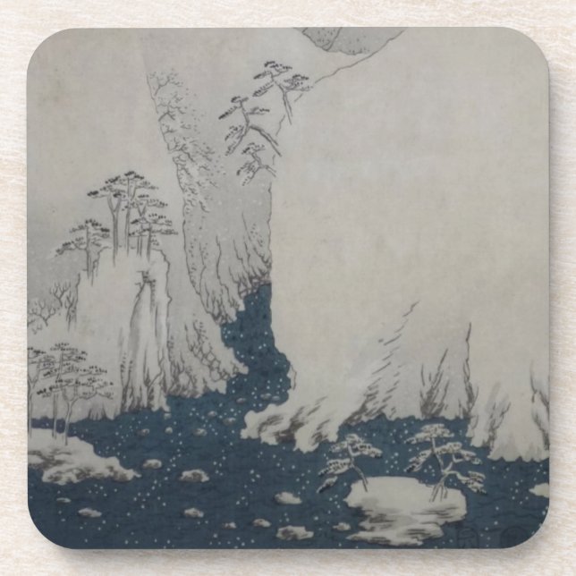Dessous de verre Ichiryusai Hiroshige (Devant)