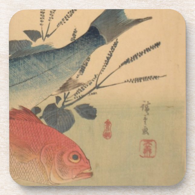 Dessous de verre Ichiryusai Hiroshige (Devant)