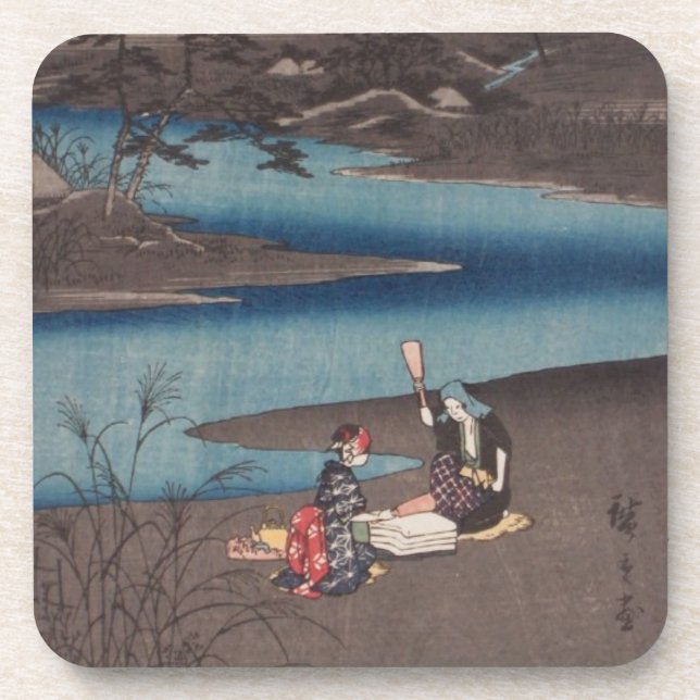 Dessous de verre Ichiryusai Hiroshige (Devant)