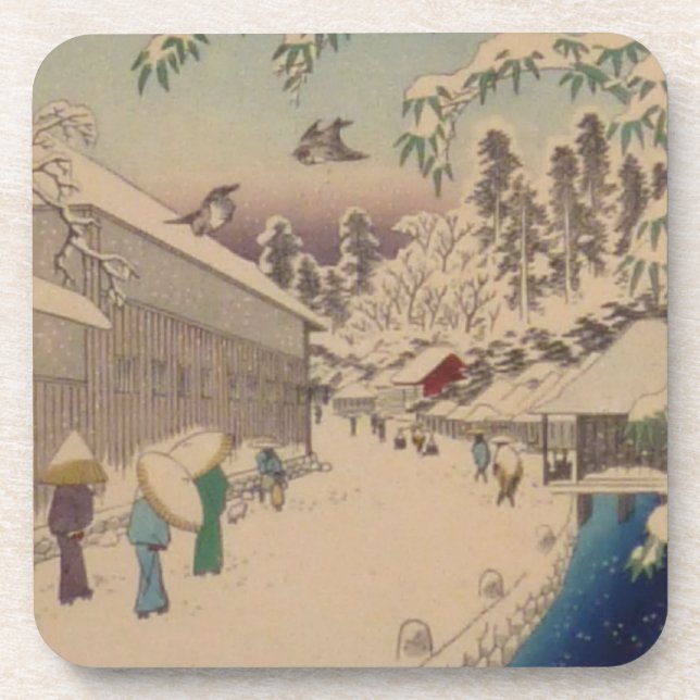Dessous de verre Ichiryusai Hiroshige (Devant)