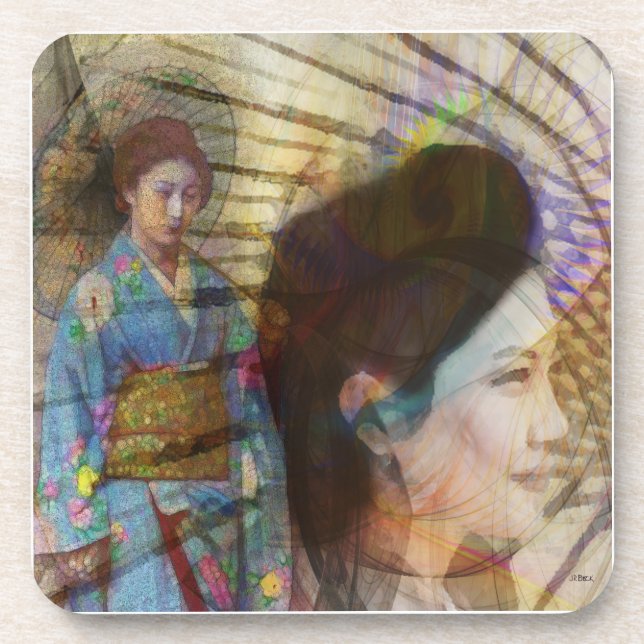 Dessous-de-verre Ici et là (Devant)