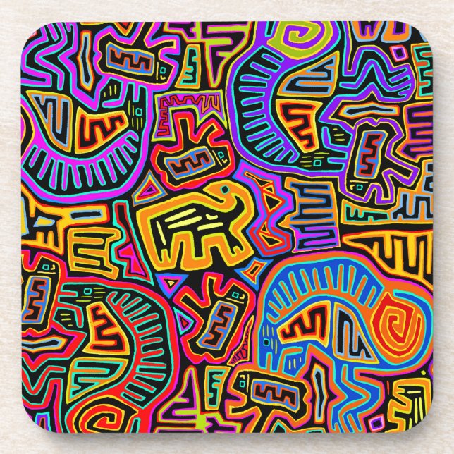 Dessous-de-verre Île Mola Collage (Devant)