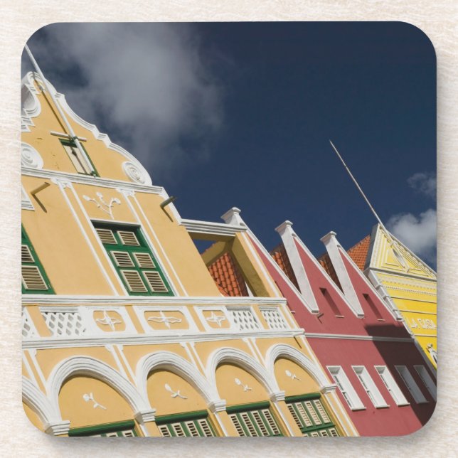 Dessous-de-verre Îles ABC, CURAÇAO, Willemstad: Punda (Devant)