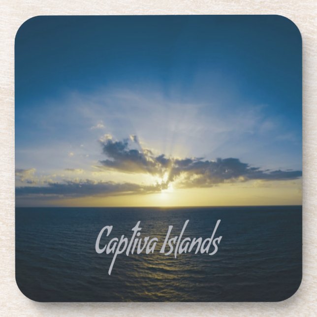 Dessous-de-verre Îles Captiva Floride (Devant)